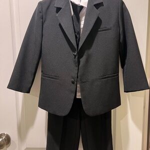 Elegant Black Kids' Suit Set